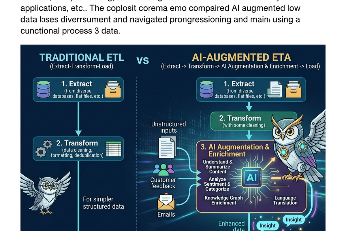 Supporting diagram for From ETL to ETA: Extract, Transform, Augment