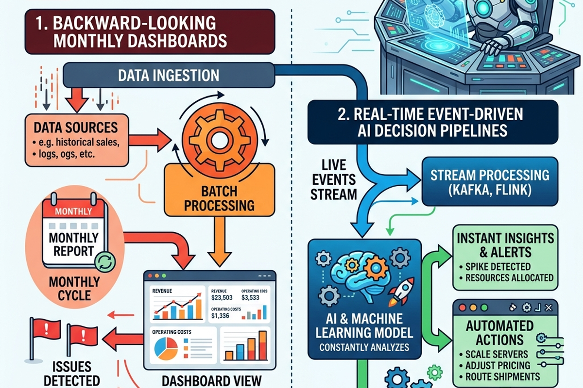 Supporting diagram for Architecting for Real-Time: Streaming Meets Intelligent Agents