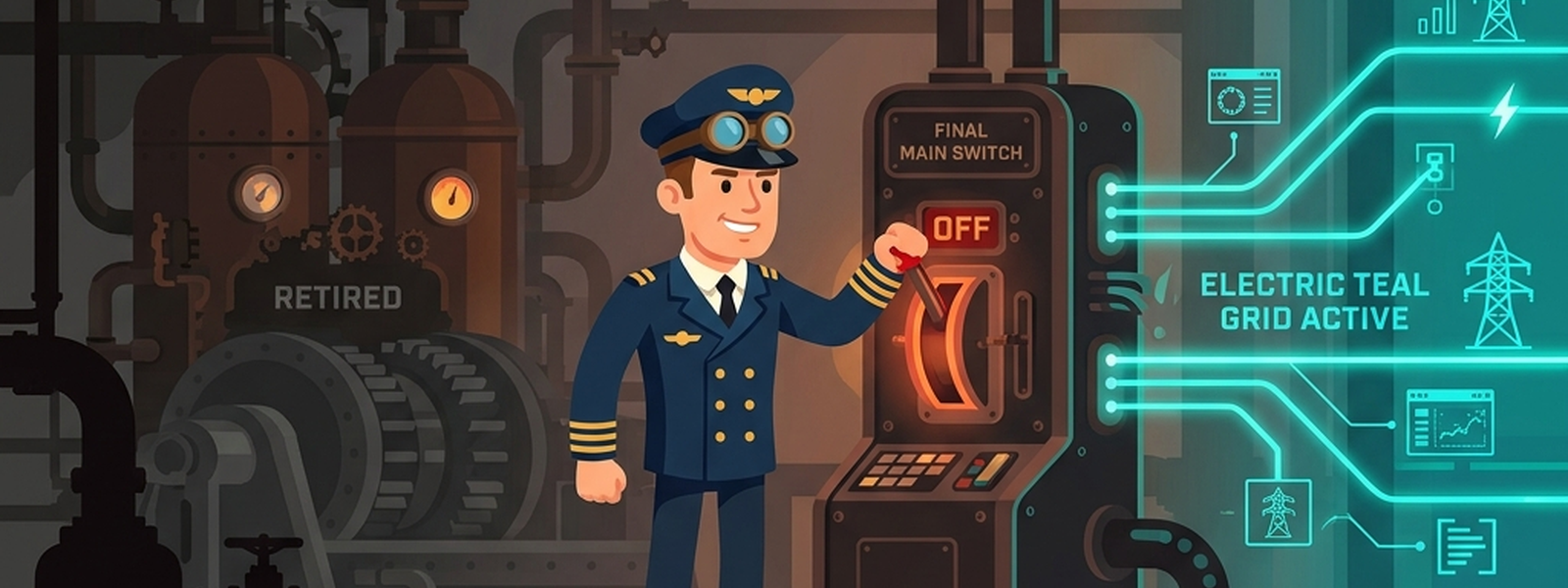 Retiring the Old Power Plant for Good