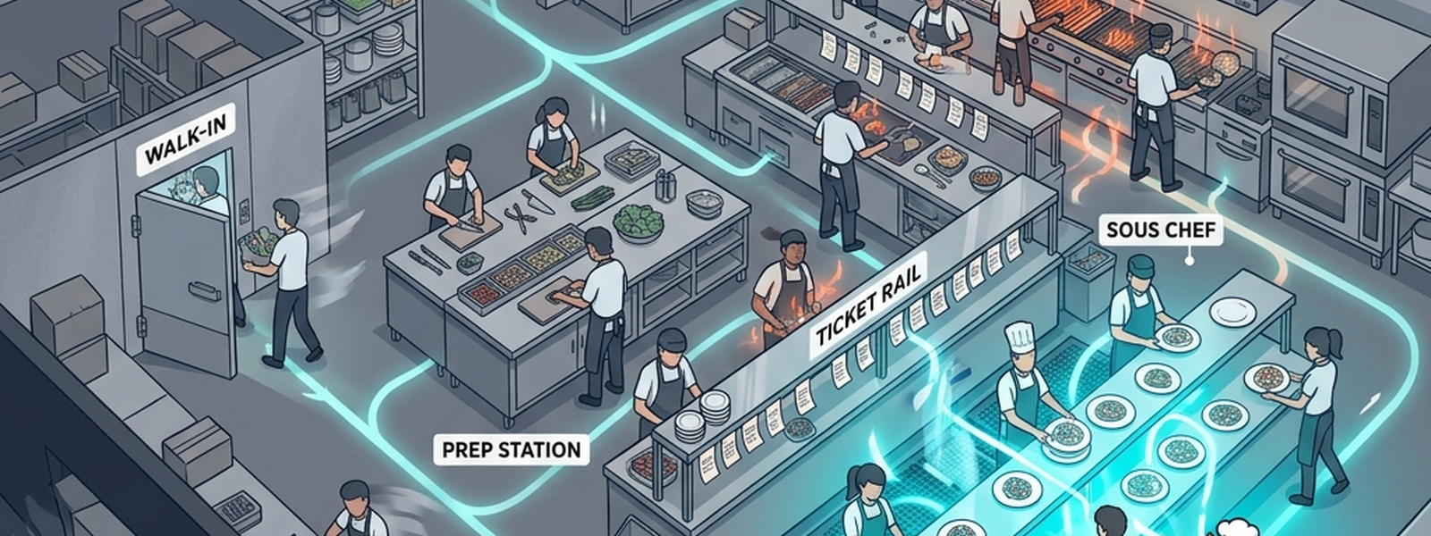 The Whole Kitchen, Running Itself