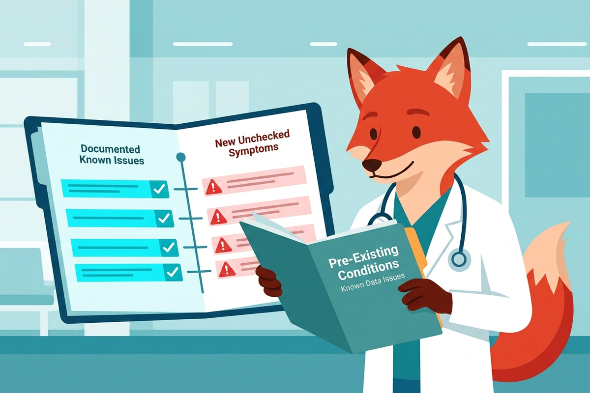 Supporting diagram for Pre-Existing Conditions