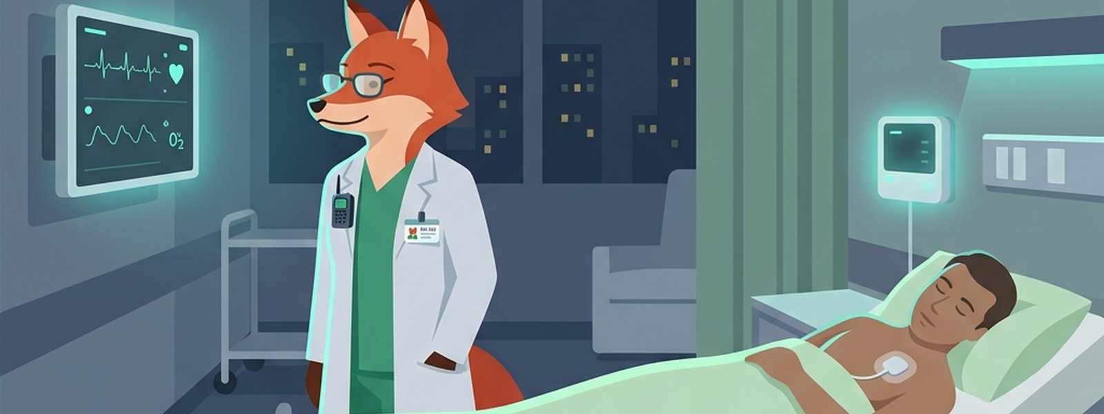 Reading Vitals Without Waking the Patient