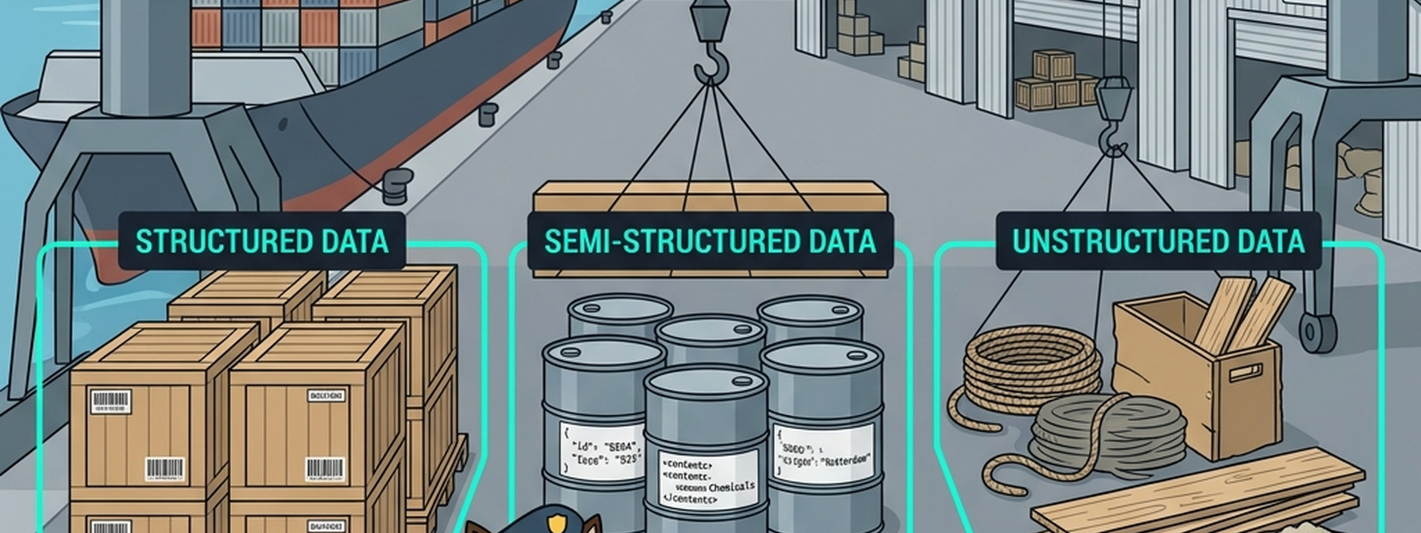 Crates, Barrels, and Loose Cargo